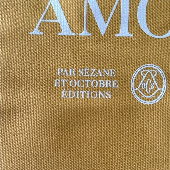 Sezane Yellow Tote Bag - Picture 4 of 4